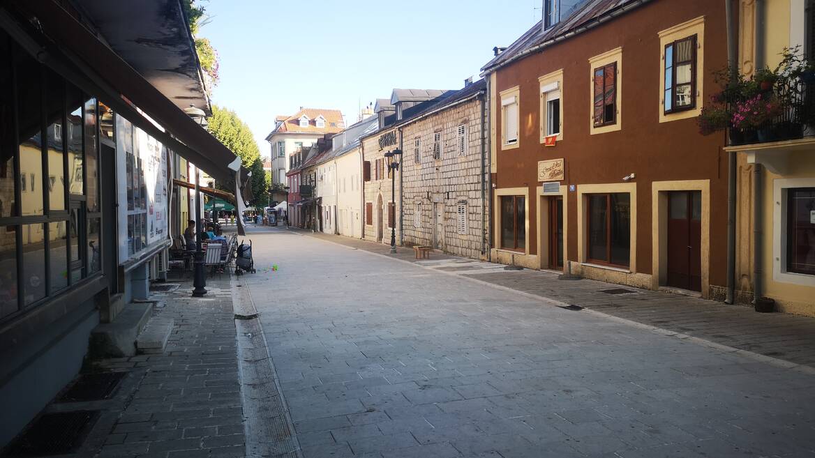 Njegoševa ulica, Cetinje