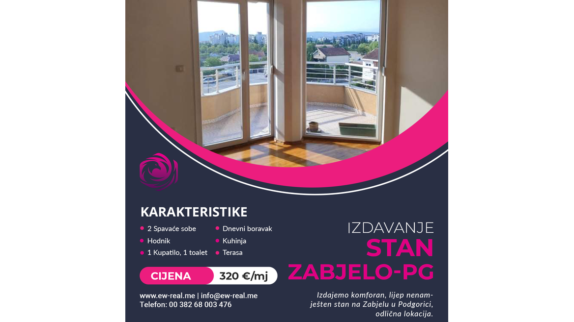 Dušana Milutinovića, Zabjelo, Podgorica