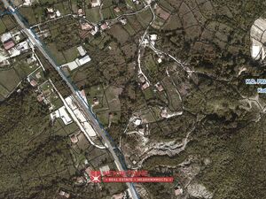 Urbanizovan plac u Radanovićima, 500m od magistrale, Kotor